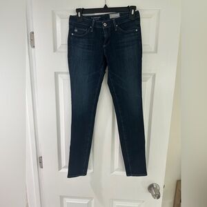 AG Adriano Goldschmied Dark Indigo Skinny Jeans